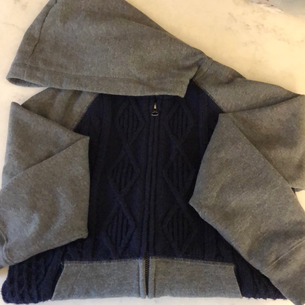 Boys Full Zip Hoodie Sweater